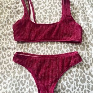 Ruched Bikini Set